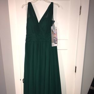 Mori Lee size 16 Emerald green bridesmaid